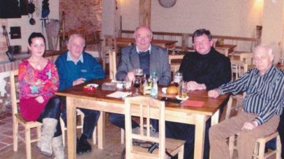 Zleva autorka, Milan Kubes, Martin Štumpf, Prokop Siostrzonek a Ivan Medek | Foto: Martin Štumpf