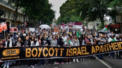 Illustrative: BDS movement in France. (CC BY-SA, Odemirense, Wikimedia commons)