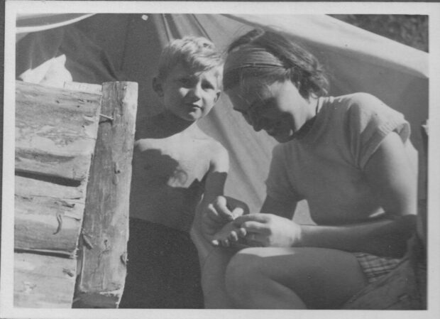 Foto: Skautská vedoucí Dagmar "Rakša" Skálová, vězněná od roku 1949 do roku 1965.