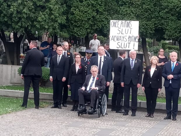 Olšanské hřbitovy 8.5.2022 Zdroj: FB Anton Litvin, s laskavým svolením autora